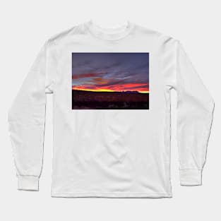 Big Bend Sunset3 Long Sleeve T-Shirt